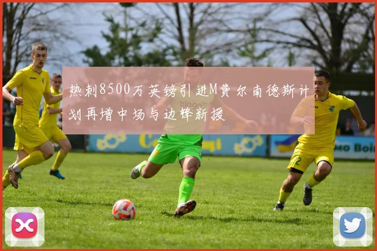 热刺8500万英镑引进M费尔南德斯计划再增中场与边锋新援